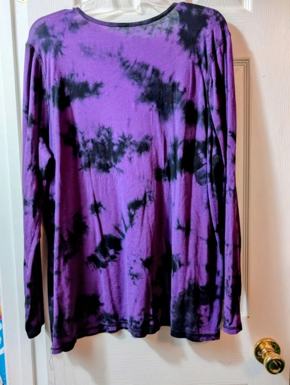 Torrid Disney Villains Women's Maleficent Graphic T Shirt Black Tie Dye Quote Te - Picture 5 of 9